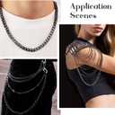 Craftdady 16.4 Feet Aluminum Curb Chain Link Black Twisted Cable Cross Chain Unwelded 12x7mm with Spool for Bracelet Necklace Tassel Earring Jewelry Making