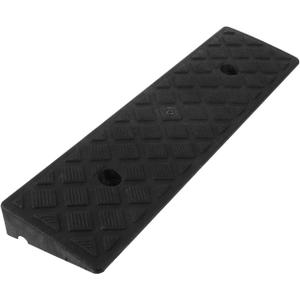 PRETYZOOM 19.68X5.11X1.57 Inch Curb Ramp Threshold Ramp with Anti-Slip Surface Portable Sidewalk for Driveway Car Loading Dock Transition Strip Reducer