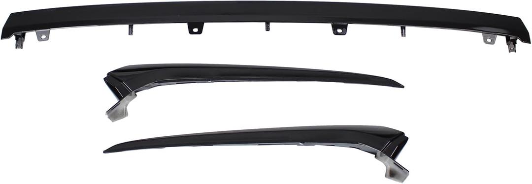3Pcs Front Left Right and Center Bumper Grille Trim for Honda | for Honda CR-V 2023-2025