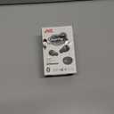 JVC Compact and Lightweight Gumy Mini True Wireless Earbuds Headphones, Long Battery Life (up to 23 Hours), Sound with Neodymium Magnet Driver, Water Resistance (IPX4) - HAA6TB (Black)