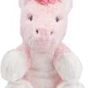GUND Baby Alora The Unicorn Animated Plush, Singing Stuffed Animal Sensory Toy, Sings ABC Song and 123 Counting Song, Pink, 11