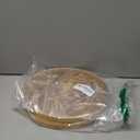 Nicunom 2 Pack Large Wood Slab Serving Board, 9"-10"/11"-12" Wood Cheese Server Round Board, Wooden Slices for Table Centerpieces