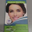 160 Pcs Eyebrow Wax Strips - Waxing Strips, Waxing Kit for Eyebrow Shaper and Upper Lip Cheek Face Hair Removal, Traveling and At Home Use, Contains 6 Pcs Post Wax Wipes, Long-lasting Smoothness