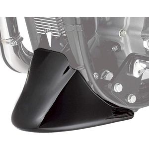 Glossy Black Front Spoiler Chin Fairing Lower Cowl Cover for Harley Sportster Iron XL 883 XL1200, Providing Protection from Wind and Debris