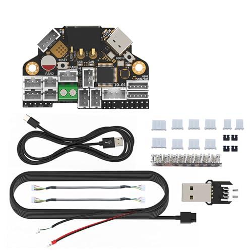FYSETC 3D Printer Accessories H36 Board: Tool Combo Plate Kit V1.3 Version Hight Temperature 185℉ for Supporting Klipperr Firmware Canbus USB