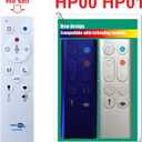 (A2-HP00/01) Replacement Remote Control for Dyson Pure Hot+Cool HP00 HP01 (Air Purifier Heater and Fan)