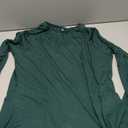 Womens Long Sleeve Tops Crew Neck T Shirts for Women Tunic Tops with Thumb Holes Fall Outfits for Women 2025 (Small, Green)