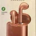 iLive IAEBT209 Truly Wireless Earbuds Bluetooth 5 With Charging Case Rose Gold