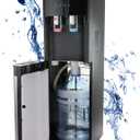 MegaChef Hot/Cold Water Dispenser (Silver, 5 Gallon)