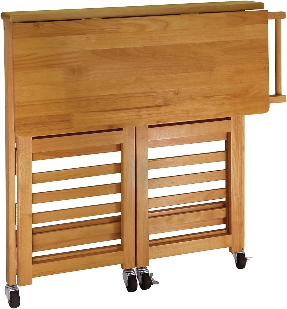 Winsome Radley Kitchen Cart, Light Oak