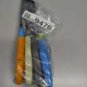 Butane Lighter, 4pcs Refillable Long Flame Lighter for BBQ Candle(No Butane Inside) (Blue)