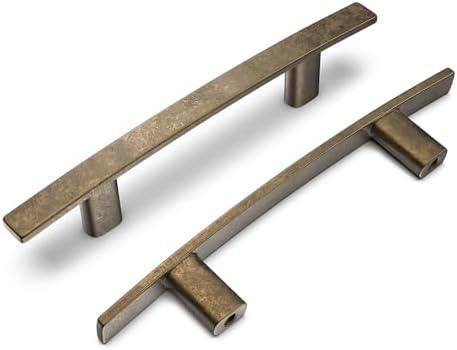 homdiy 20 Pack Retro Brass Cabinet Handles Antique Cabinet Pulls Classic Vintage Kitchen Handles Zinc Alloy 5 Inch Hole Centers Drawer Pulls for Kitchen Bathroom - Amazon.com