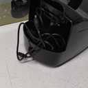 Bubble Machine  18000+ Bubbles Per Minute, 2 Speed Settings, Battery/USB Powered Outdoor Bubble Blower for Toddlers, Birthday Parties, Weddings (Black)