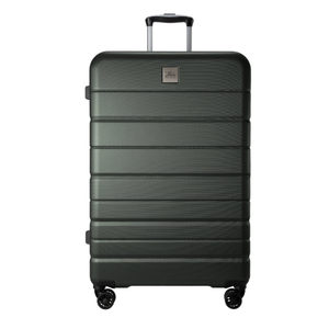 Skyway Epic 2.0 Hardside Lightweight and Durable ABS Shell Luggage, Spacious with Dual Spinning Wheels, Comfort Grip and Expandable, Men and Women, Midnight, Checked-Large 28-inch, Epic 2.0 Hardside