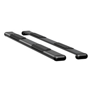 LUVERNE 584088-571117 O-Mega II 85-Inch Black Aluminum Wheel to Wheel Side Steps, Select Chevrolet Silverado, GMC Sierra 1500, 2500, 3500 HD