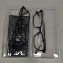 Bifocal Reading Glasses Women Blue Light Blocking With Clear Top Computer Reader Wide Metal Frame Stylish Designer Eyeglasses