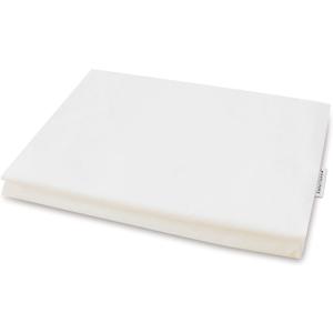 InteVision 400 Thread Count, 100% Egyptian Cotton Bed Wedge Pillowcase; Replacement Cover Designed to Fit The 12" (Height) Version of The Foam Wedge Bed Pillow (25" x 24" x 12") (White)