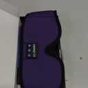 LC-dolida Sleep Headphones, Sleep Mask Bluetooth Wireless Music Eye Mask, Sleeping Headphones for Side Sleepers Sleep Mask with Bluetooth Headphones Ultra-Thin Stereo Speakers Perfect for Sleeping