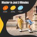 INMOTION E20 Electric Unicycle, Dual-Tire Self-Balancing Design with UL2272 Certified Safety, 14" Wheel, 900W Peak Power, Up to 18.6 Miles, 12.4 MPH, Lightweight for Easy Learning