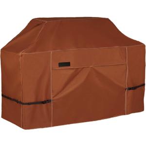NettyPro Grill Cover Heavy Duty Waterproof 72 Inch, BBQ Gas Grill Cover for Large Weber, Char-Broil, Brinkmann, Jenn Air, Nexgrill Grills and More, Brown