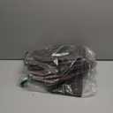 Ergode Tessa 3-Pc Woven Rope Basket Set - Stylish & Foldable - Perfect for Organizing - Walnut Finish