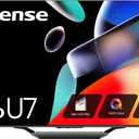 Hisense 65-Inch Class U7 Series Mini-LED ULED 4K UHD Google Smart TV (65U7N) - QLED, Dolby Vision IQ, Dolby Atmos, Full Array Local Dimming, 144Hz Game Mode Pro, VRR, Alexa Compatibility
