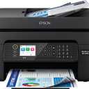 Epson Workforce WF-2950 Wireless All-in-One Printer with Scan, Copy, Fax, Auto Document Feeder, Automatic 2-Sided Printing and 2.4" Color Display