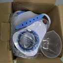 HiLIFE Steamer for Clothes, Portable Handheld Clothing Steamer, 240ml Big Capacity, 700W, Strong Power, Fabric Quick Wrinkle Remover with Brush for Home, Office, Travel (ONLY 120V) -Blue