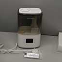 BOXING Warm and Cool Mist Humidifiers for Bedroom Large Room Home,Air Humidifier with Remote,Top Fill Ultrasonic Diffuser Humidifier with humidistat,Quiet Sleep,Timer,Auto Shutoff,BPA-Free,Filter,4.5L