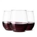 TOSSWARE POP 14oz Vino SET OF 48, Recyclable, Unbreakable Unbreakable & Crystal Clear Plastic Wine Glasses, 48 Count (Pack of 1)