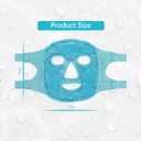 ZNCUETD Cold Face Eye Mask Ice Pack Reduce Facial Puff, Dark Circles, Gel Hot Heat Cold Compress Pack, Face SPA Gift for Woman Sleeping, Pressure, Headaches, Skin Care, Post Laser Cosmetic Care