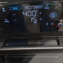 Chefman 12-Quart 6-in-1 Air Fryer Oven with Digital Timer, Touchscreen, and 12 Presets - Family Size Countertop Convection Oven, Dishwasher-Safe Parts (Black)