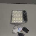 Solar Lights Outdoor Waterproof Motion Sensor Security Lights, Upgraded Convex Lens 150% Bright, 184 LED, 3 Modes, 16.4 ft Cord, Outdoor Light for Patio, Porch, Backyard, Garage (1 pc Square)