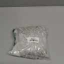 Labellezalady Silver Color Small Rhinestones Bodice Applique, Beaded Large for Half Bodice Applique, Fashion V-Neck Easy to sew on for Bridal Prom Dress (Silver-F2201), S