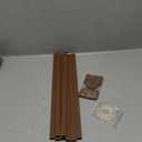 Yecaye 125in Brown Cord Hider - One-Cord Channel Cord Cover on Wall - Cable Management Kit - Wire Covers for Cords - Cable Raceway - 8X L15.7in W0.59in H0.4in, CMC03 Brown (Small)