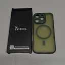 TOCOL Magnetic for 16 Pro Alpine Green Case, Upgraded Full Camera Protection, Compatible with Magsafe, Drop Protection, Translucent Matte Back Bumper for iPhone 16 Pro 6.3-Inch (Alpine Green)