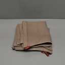 BOOMIBOO 6-Pack Kitchen Dish Cloths, 100% Cotton Waffle Weave, Ultra Soft Absorbent, Quick Drying Dish Towels, 12x12 Inches, Brown