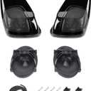 5x7 Saddlebag Speaker Lids Kit w/Speakers & Grills fit for Harley Touring Electra Glide Road Glide Road King Street Glide Ultra Limited 2014-2023 Hard Saddlebag Audio Lid Replacement