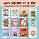 Punny Day-to-Day Calendar for 2026 | Funny Daily Desktop Calendar Christmas Stocking Stuffer Gift for Home or Office, Funny Desk Calendar 2026, Daily Tear Off Pages with Puns, White Elephant Gifts