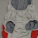 AOFITEE Dog Coat, Warm Dog Winter Coat, Reflective Cold Weather Dogs Puffer Jacket with Harness Built in, Waterproof Pet Fleece Vest Snowsuit for Small Medium Large Dogs, Christmas Red L