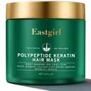 Collagen Hair Mask for Deep Conditioning - 4-Protein Repair with Moroccan & Jojoba Oils, Treats Dry Damaged Frizzy Hair, Nourishes & Strengthens with Panax Ginseng, 11 fl oz