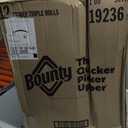 Bounty Quick-Size Paper Towels, White, 12 Family Triple = 40 Regular Rolls