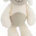 17" Cuddly White/Cream Huggable Sheep Stuffed Animals for Boys and Girls,Soft and Adorable Stuffed Lamb Plush Toys for Newborn Babies,Great Gifts on Birthday,Easter