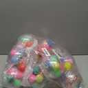 6 Set 30 oz Large Fish Bowls Carnival Games Favors with 50 Multicolor Balls 50 Goldfish Plastic Toys for Adults Table Tennis Carnival Game Party Activity Rewards Prizes