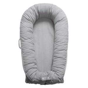 Deluxe Infant Lounger, Baby Nest Cover for Baby Girls & Boys, Newborn Essentials for Baby 0-12 Months, 100% Cotton, Portable Travel Bed (Corduroy Cotton, Gainsboro)
