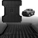 TripleAliners Truck Mat Compatible with 2002-2018 RAM 1500&2002-2026 Ram 2500/3500&1500 Classic 2019-2024 6.4FT Accessories, Truck Bed Mat Heavy Duty Custom Fit All Weather Protection TPE Pickup Liner