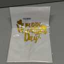 Happy Valentines Day Cake Topper: Glitter Gold Valentines Cake Topper for Valentine Day Cake Decorations