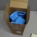 AceOrbit 44" Chunky Blanket Loom, Loom for Chunky Yarn, Detachable & Portable Design Hand Knitting Looms with a Flannel Storage Bag for DIY Throw Blankets, Beginner Friendly Yarn Craft(Blue)