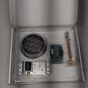 Stack on Safe Lock Replacement with Swing Bolt, High Security Fireproof Chrome Digital Keypad Electronic Safe Lock for Pistol safes, Safe Box