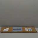 Stove Gap Covers - Stainless Steel, Stove Gap Filler | Oven Gap Cover | Heat Resistant & Easy To Clean Stove Counter Gap Cover | Gaps Filler Between Stove and Counter Guard (Black, 23.5"L, 0.9" W)